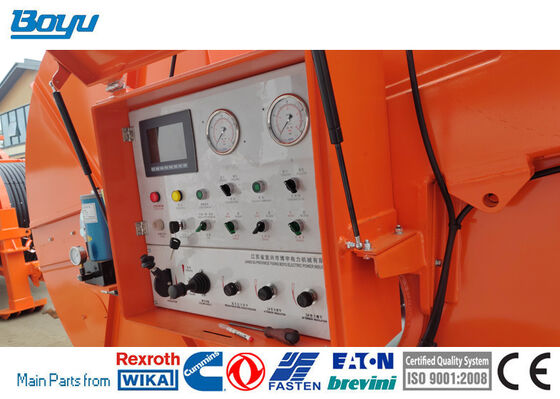 Overhead Line Stringing Equipment Hydraulic 2x70kN Conductor Tensioner