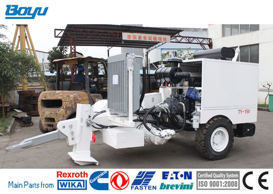 TY150 Stringing Equipment Hydraulic Puller For Power Line Construction
