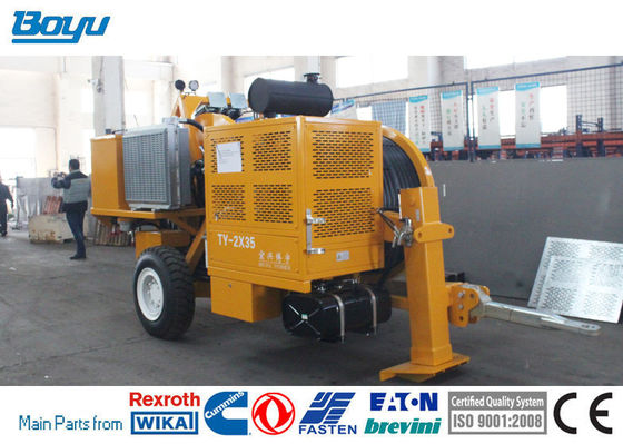 Tension Stringing Equipment Ty2x35 2x35kn Hydraulic Tensioner